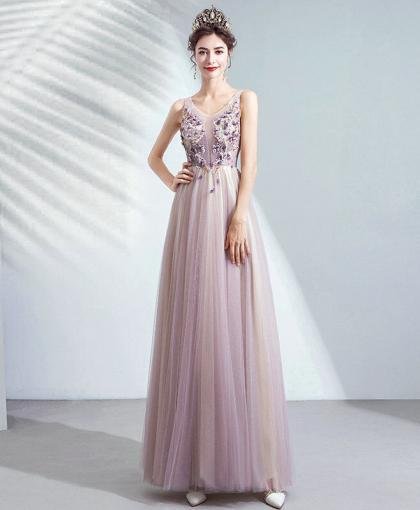 light purple formal dress 1096-005