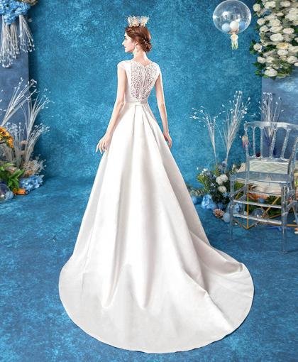 modest wedding dress 1083- 007