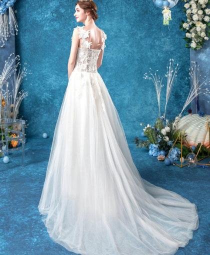 summer wedding dress 1082-001