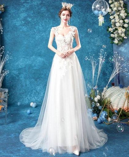 summer wedding dress 1082-003