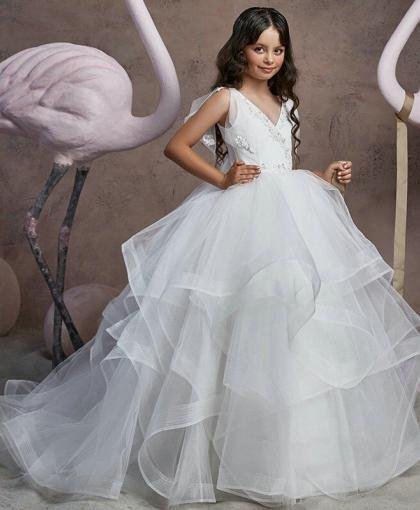 elegant flower girl dresses 1106-003