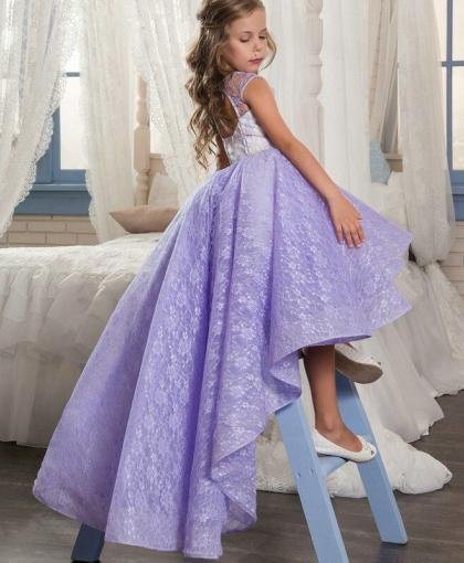 high low flower girl dress 1136005