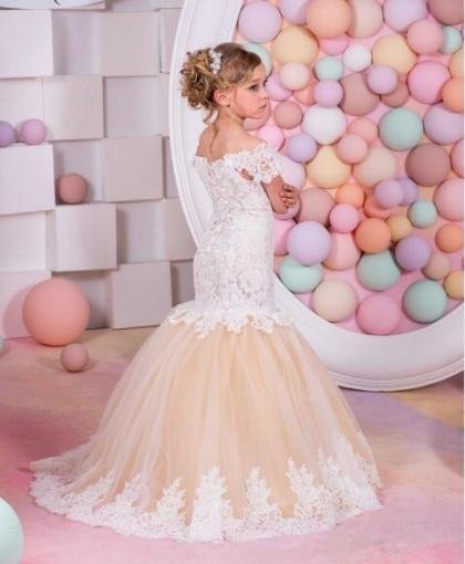 mermaid flower girl dress 1135003