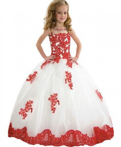 red and white flower girl dresses 1140002