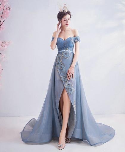 off the shoulder formal dress 1142006