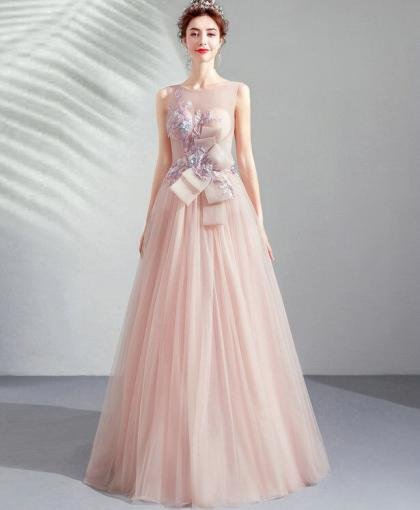 pink princess prom dress 1154-004