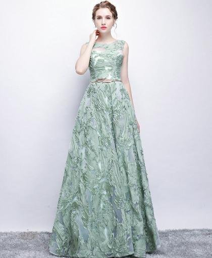 mint green prom dress 1169-005