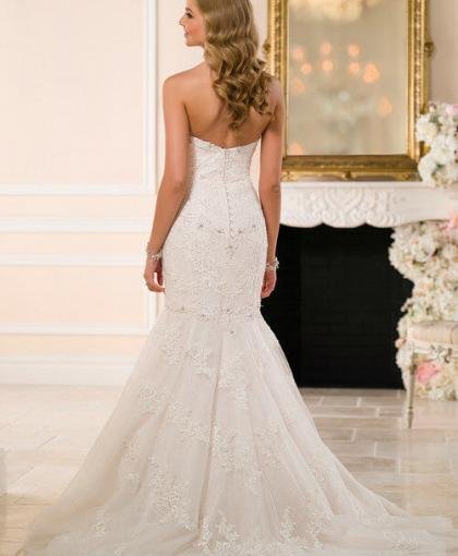 sweetheart mermaid wedding dress 1212-004
