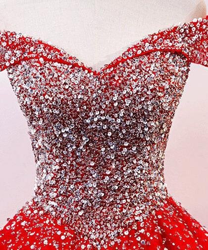 red quinceanera dress 1218-001