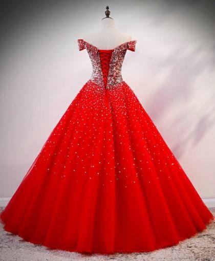 red quinceanera dress 1218-006