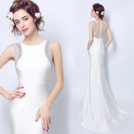cheap white gowns dresses