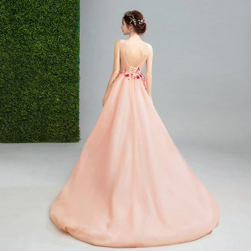 prom dress pink-298-05