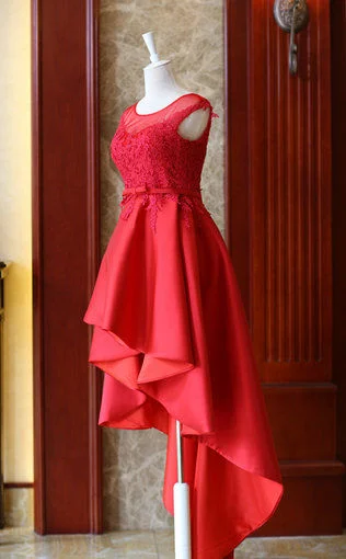 prom dress red-300-04