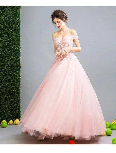 quinceanera dress pink-124-05