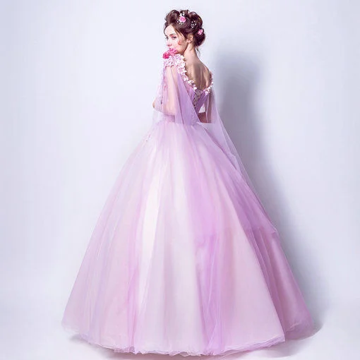 lavender light purple quinceanera dresses