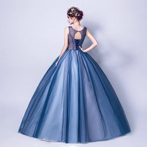 royal blue sweet 15 dresses