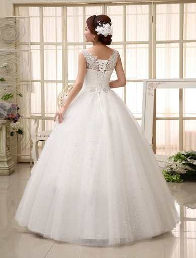 Strapless Ball Gown Wedding Dress Wholesale - Cheap Prom Dress,Evening