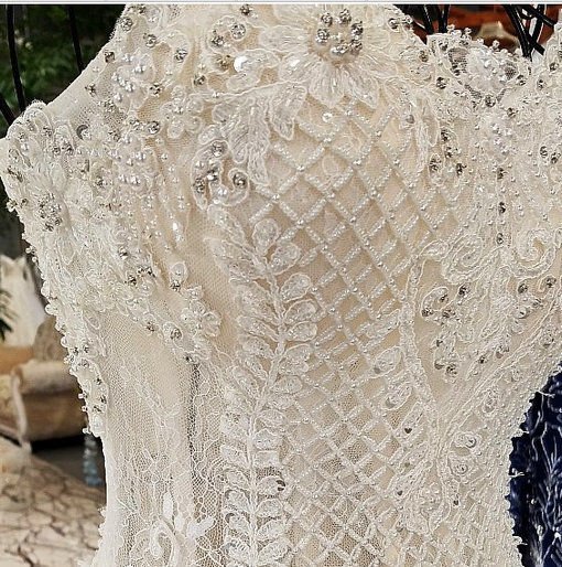 Haute Couture Plus Size Wedding Dress Pincess Long Train