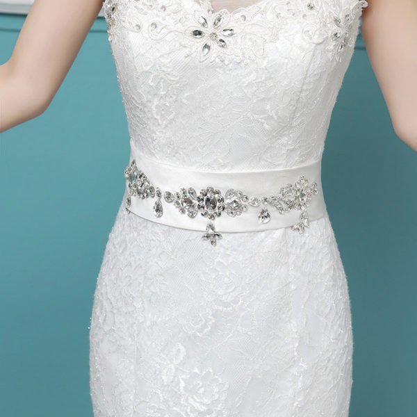 lace wedding dress mermaid 0687-02