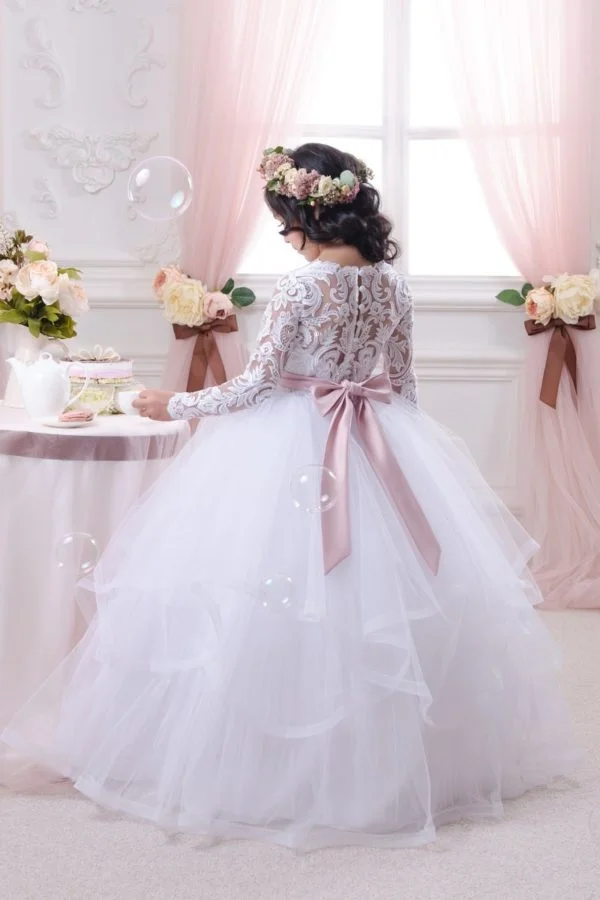 Flower Girl Dresses, Cheap Girls Bridesmaid Dresses – BIZTUNNEL