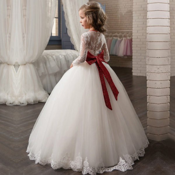 long sleeve flower girl dresses-0627