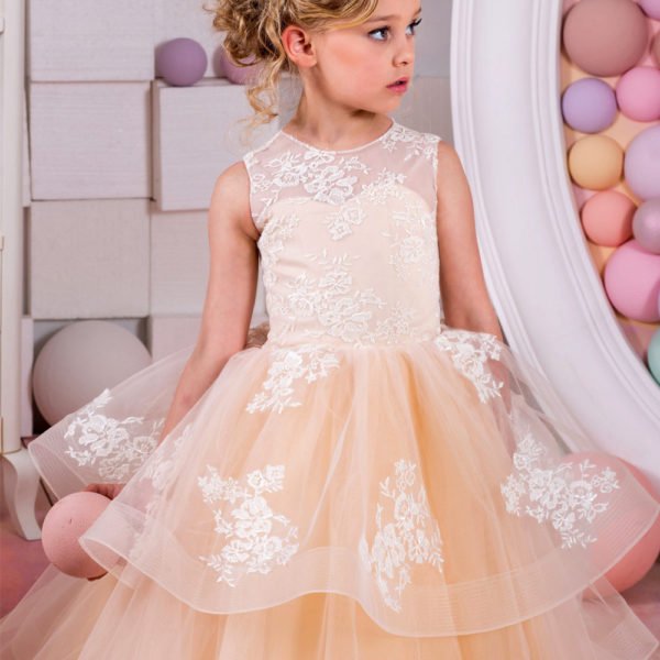 tulle flower girl dresses0620-01