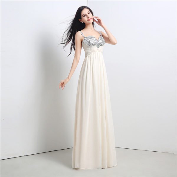 Spaghetti Strap prom dress 776-03