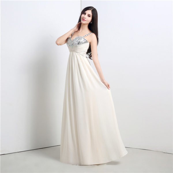 Spaghetti Strap prom dress 776-04