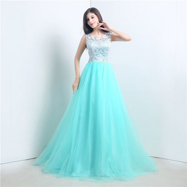 Turquoise prom dress 778-03