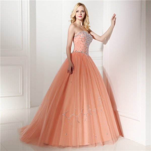 orange prom dress 774-05