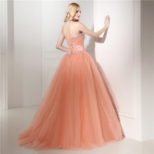 orange prom dress 774-06