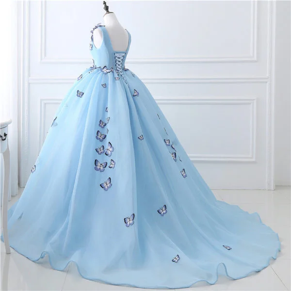 prom dress light blue 780-03