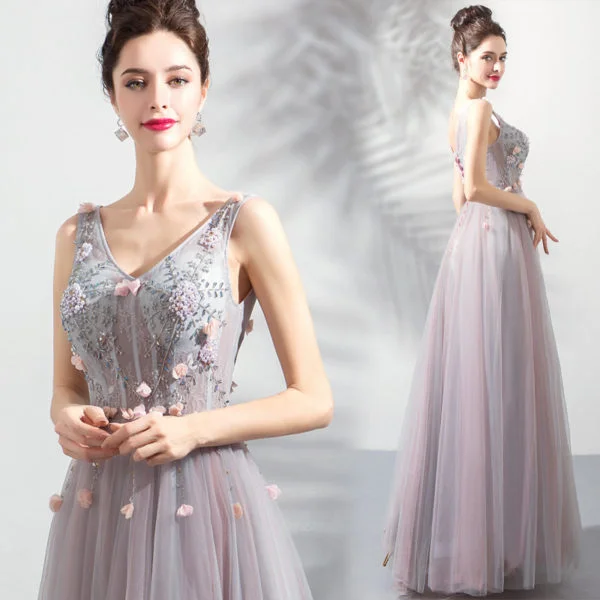 v neck prom dress 794-04