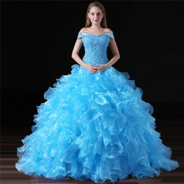 light blue dress for quinceanera