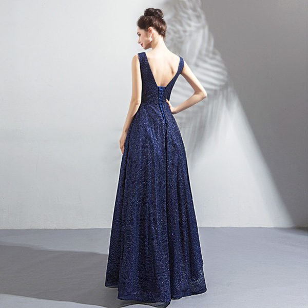blue formal dress 0796-03