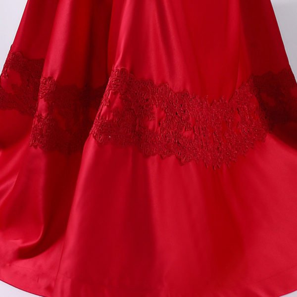 off the shoulder red prom dress-0860-03