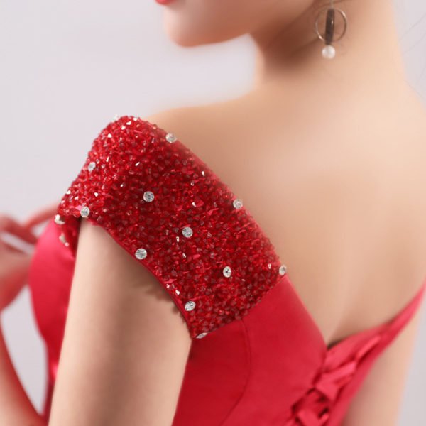 off the shoulder red prom dress-0860-05