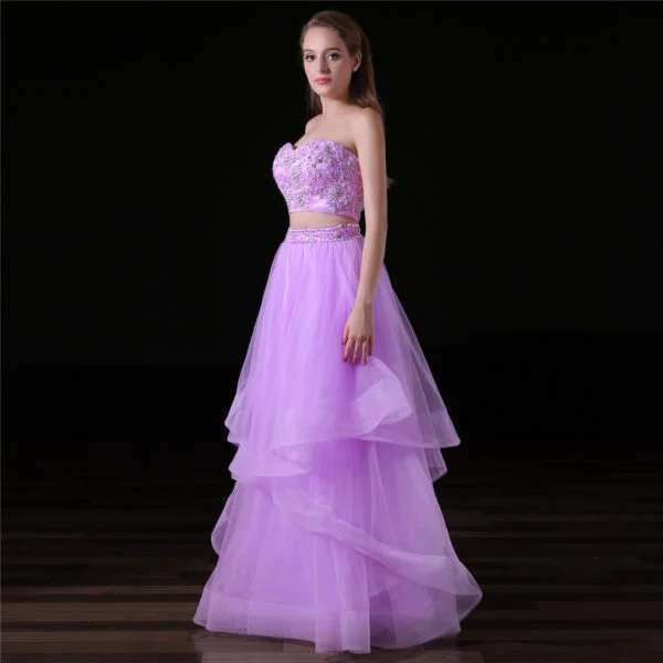 purple two piece prom dress-0829-02