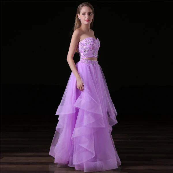 purple two piece prom dress-0829-05