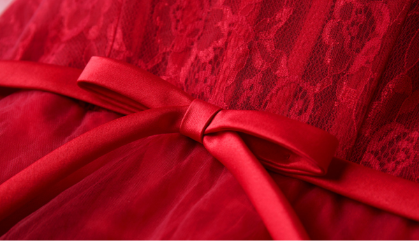 red formal dress long 0800-02
