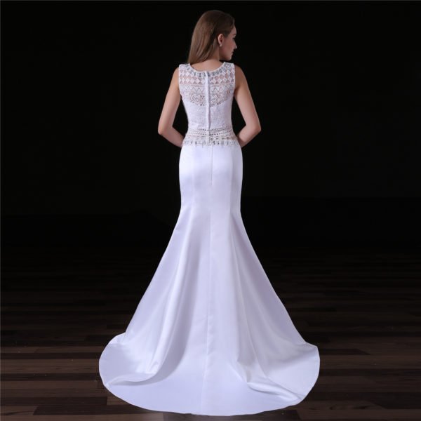 white two piece prom dress-0828-04