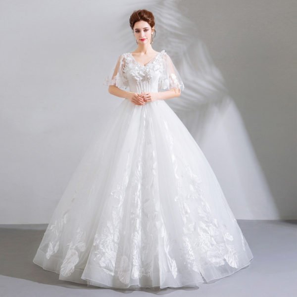 white lace wedding dress-0892-03