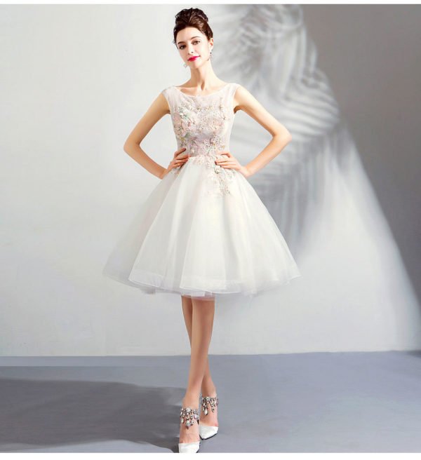 white short prom dress-0886-03