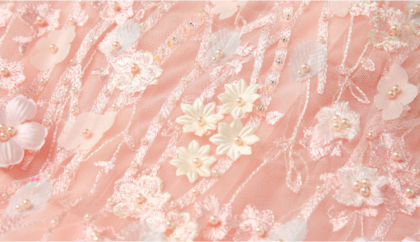 pink short prom dress 0916-03