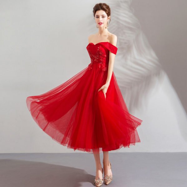 red cocktail dress under 100 0907-06