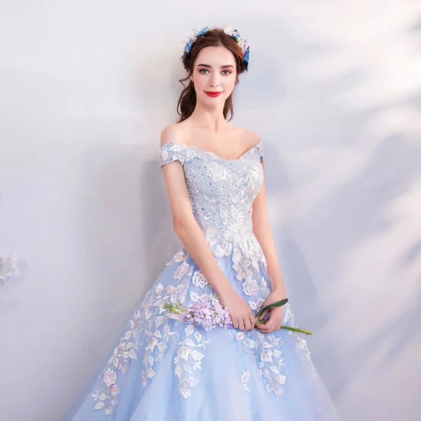 blue ball gown 976-03