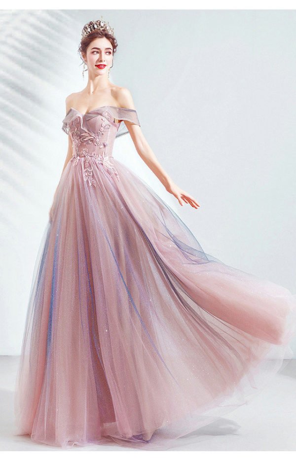 purple evening gown 983-11