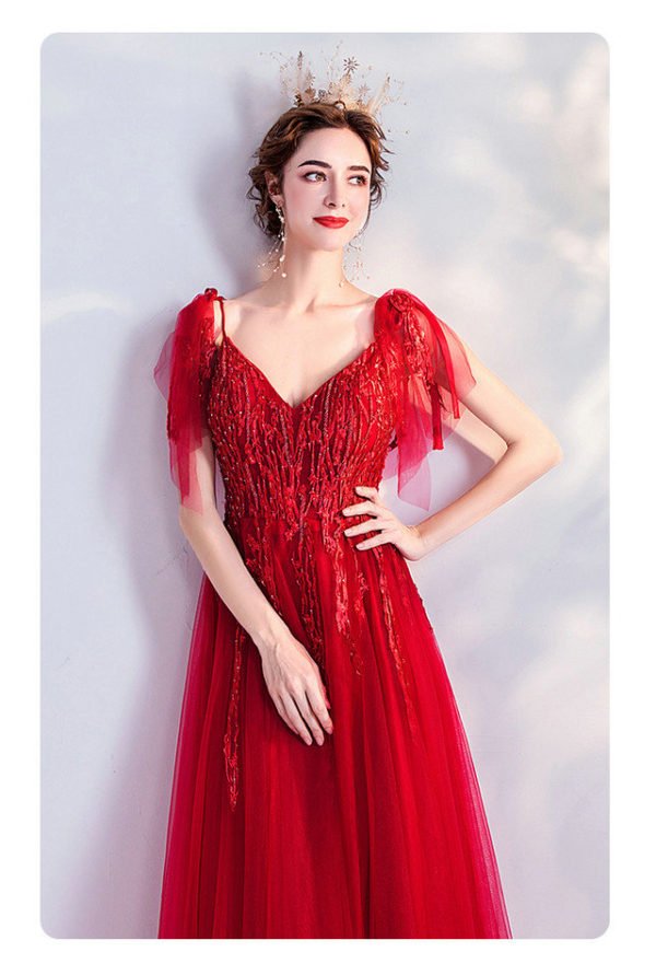 red prom gown 985-03