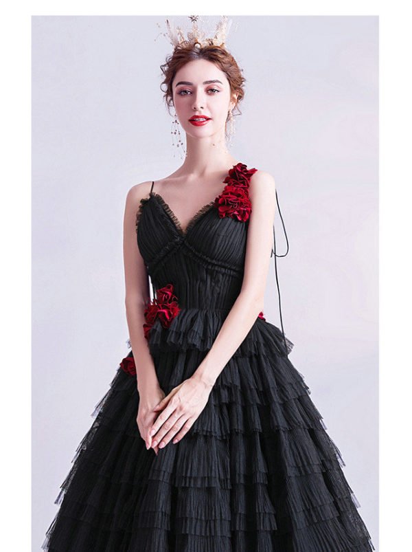 black ball gown 1000-04