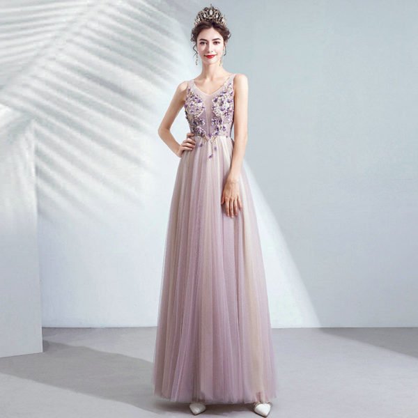 light purple formal dress 1096-005